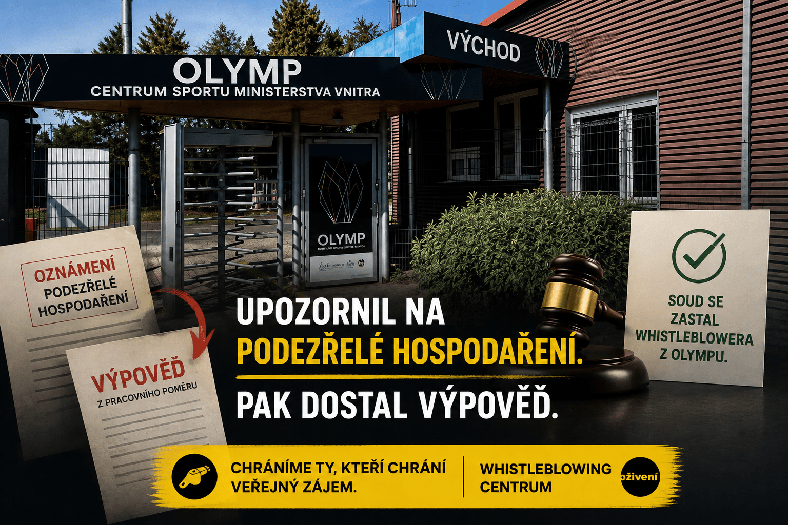 Olymp Centrum sportu Ministerstva vnitra - ilustrační obrázek